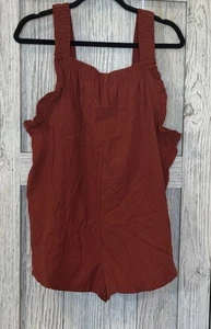 Pagliaccetto smanicato donna Adore Ruggine Xl nuovo con etichetta - Foto 1 di 7