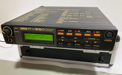 Yamaha FX550 Guitar Effect Processor Half Rack Effects Tested Used - Image 1 of 4
