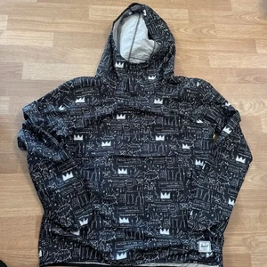Herschel x Jean-Michel Basquiat Herren Medium Packable Hooded Windbreaker Pullover - Bild 1 von 9