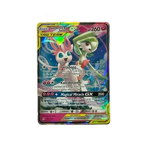 Gardevoir & Sylveon GX 130/214 Sm-Unbroken Bonds Holo NM Pokemon - Picture 1 of 2