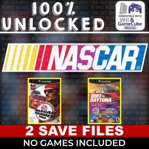 NASCAR Thunder 2003 Dirt to Daytona Gamecube Wii Memory Card - Picture 1 of 2