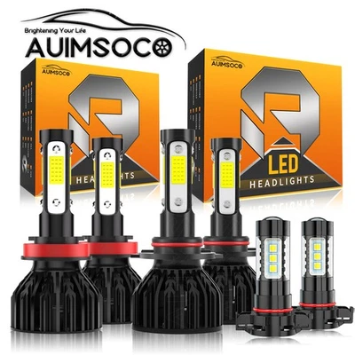 Para Chevrolet Colorado 2015 2016-2019 LED 4 Lados Faro Alto/Bajo Luz Antiniebla Foto 1 de 4