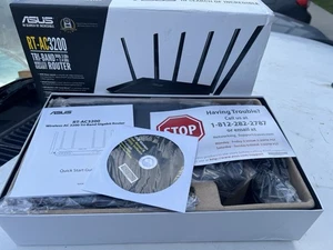 NEUWERTIG!!! Asus Router RT AC3200 TRI BAND - Bild 1 von 3