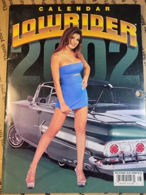 Lowrider Magazine - 2002 Calendar - Good Condition - Rare Vintage Foto 1 de 4