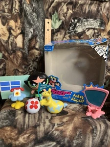 LOOK! PowerPuff Girls Pokey Oaks PlaySet Buttercup 1999 Vintage Trendmasters - Picture 1 of 24