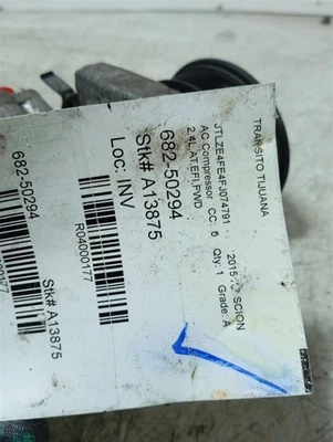 Compresor de aire acondicionado compatible con 08-15 SCION XB 4000177 Foto 1 de 4
