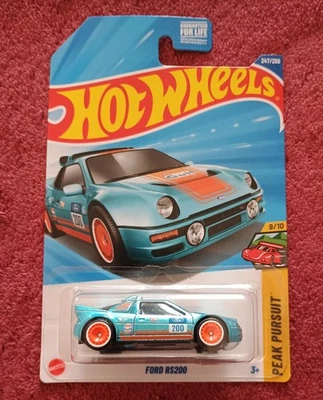 HOT WHEELS  SUPER TREASURE HUNT FORD RS200 GULF STH - Image 1 of 2