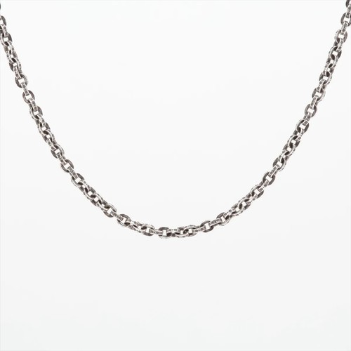 CHROME HEARTS Collana catena di carta cuori cromati 20 pollici 925 37 5 g