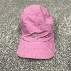 Nike AW84 Dri Fit 5 Panel Mütze Kappe pink reflektierend Swoosh Laufen Golf B15 - Bild 1 von 7
