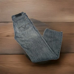 VANS Jeans OFF THE WALL Boys Size 18 Straight Skateboard Grunge 27x27 Dark Wash  - Picture 1 of 8