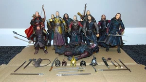 Der Herr der Ringe Classic Toys Action Figuren x11 Konvolut *viele Waffen* - Bild 1 von 20