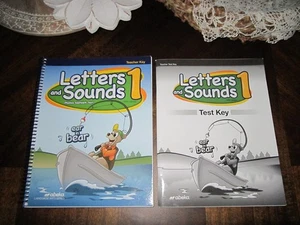 Abeka 1st Grade Letters and Sound Answer Keys # 196932 # 196975 Fifth Edition - Picture 1 of 5