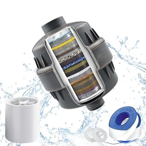 25 Stage Shower Head Filter for Hard Water, Shower Water Filter for Removing ... - Picture 1 of 6