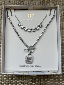 Bomb Party Luxe Layers Necklaces 2025 Can't Be Stopped NK92465 Silver Plating - Picture 1 of 8