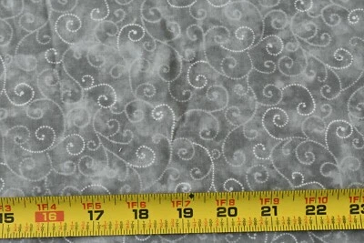 By 1/2 Yd, Gray "Marble Swirls" Quilt Cotton, Moda/Japan, P4710 - Image 1 of 4