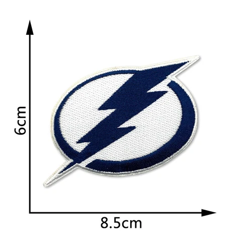 Tampa Bay Lightning Iron/Sew On NHL Hockey Jersey Embroidered Patch Cover