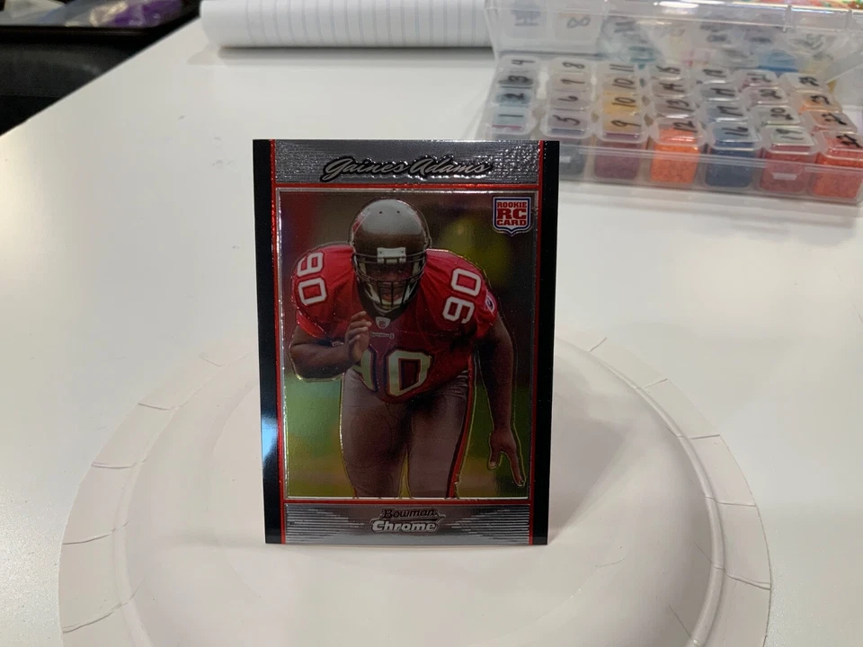 2007 BOMAN CHROME BC99 DWAYNE WRIGHT RC BILLS - Image 1 of 1