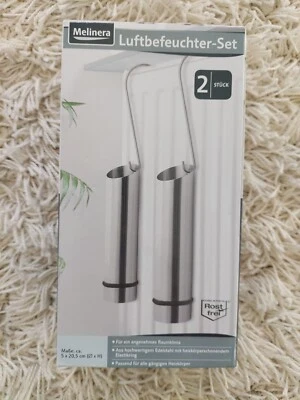 Luftbefeuchter 2 Stück Edelstahl *NEU* - Bild 1 von 2