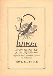 23088/ Aero Philatelisten Club - Die Luftpost – Juni/Juli 1955 - Picture 1 of 1