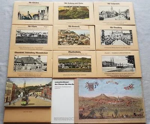 Historique Bildpostkarten 10 Emballages 1900/1910 Cham Coburg Bamberg Pâturage - Photo 1/3