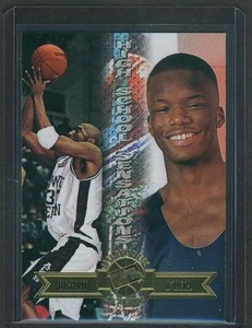 1996 Kobe Bryant/J. O'Neal PRESS PASS GOLD LOWER MERION DRAFT PICK Rookie RC HOF - Picture 1 of 1