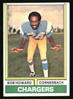 Bob Howard 1974 Topps #483 Football Card