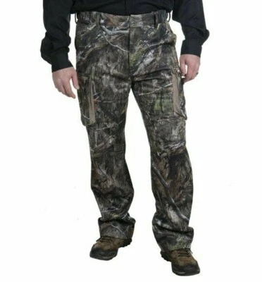 NWT Mens Mossy Oak Country DNA 2XL 44-46 Tech Shell Hunting Pants Cargo Lined - Image 1 of 4