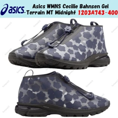 Asics WMNS Cecilie Bahnsen Gel-Terrain MT Midnight 1203A743-400 taglia donna - Immagine 1 di 4