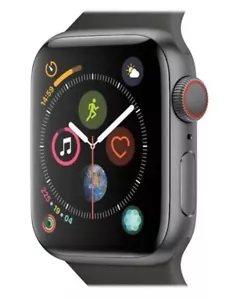 Apple Watch Series 4 kosmiczna szarość aluminiowa obudowa (44 mm) - na części / nie działa - Zdjęcie 1 z 12