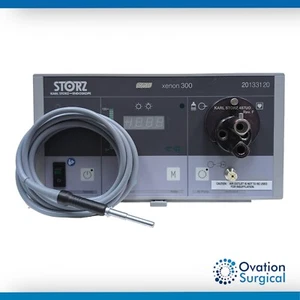 Karl Storz 300 Watt Scb Xenon Lichtquelle Mit Glasfaser Kabel - Bild 1 von 2