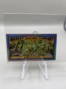 2021 Topps Allen Ginter Chrome Worlds Largest Amazon Rainforest Refractor