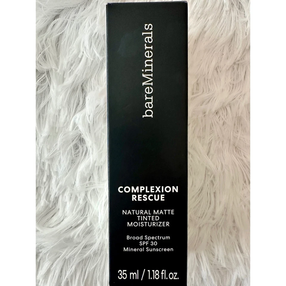 Crema hidratante tintada mate natural bareMinerals Complexion Rescue SPF30 1,18 oz Foto 1 de 4