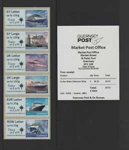 Guernsey 2023 - Post & Go - Cruceros de visita - Navidad O/P - CDGG23 GG05 - Imagen 1 de 1