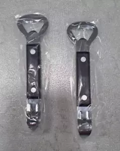 2Pcs Can Opener Manual Stainless Steel Punch Bottle Opener 2In1 Multifunctional - Picture 1 of 9