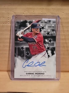 2024 Topps #BSA2-GM Gabriel Moreno Baseball Stars Auto Black (Series Two) #/199 - Picture 1 of 2