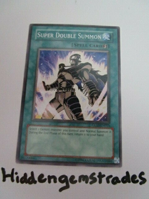 Yugioh! Super Double Summon GLAS-EN053 Unlimited Common Near Mint!! - Image 1 of 1