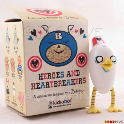  Kidrobot Heroes and Heartbreakers - Tender Spencer 3-inch figure by Ryan Bubnis - Image 1 of 3