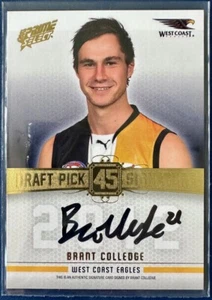2013 Select Prime AFL draft pick signatures: you choose, FREE post - Picture 1 of 4