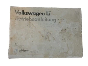 VW LT 87156228300 manual de instrucciones instrucciones de funcionamiento - Imagen 1 de 4