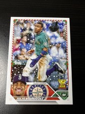 2023 Topps Holiday JULIO RODRIGUEZ ROOKIE CUP Baseball Card H26 Seattle Mariners