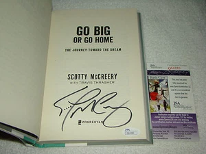 Scotty McCreery Signed 1st Edition Hardback Book Go Big Or Go Home JSA #Q64280 - Picture 1 of 10
