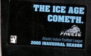 Erie Freeze--2005 Pocket Schedule--AIFL - Picture 1 of 1