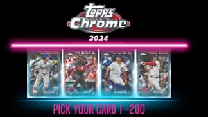 2024 Topps CROMATO COMPLETO il tuo set scegli la tua carta! PREVENDITA - Foto 1 di 1