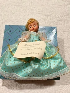Madame Alexander Cinderella Ball Gown #476 8" Doll With Original Box Vintage - Picture 1 of 16