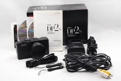 SIGMA DP2s Digital Camera w/box,lens cap,battery, charger, strap, hot shoe cover - Image 1 of 4