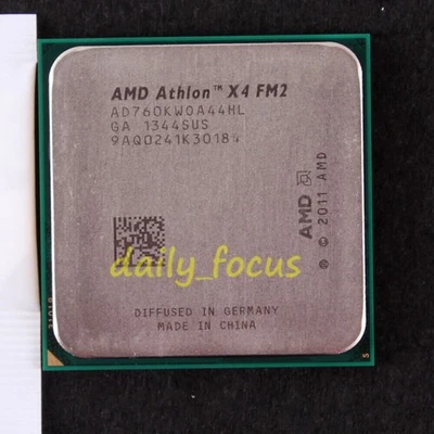 AMD Athlon X4 760K 3.8 GHz AD760KWOA44HL CPU Processor Socket FM2 - Image 1 of 2