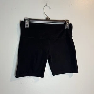 Vintage One Step Up Women's Black Activewear Shorts Size L - Picture 1 of 6