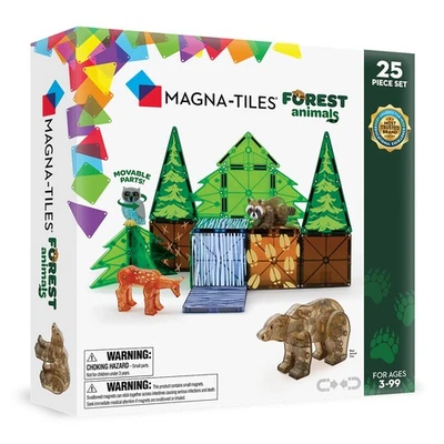 Forest Animals Juego de Construcción Magnética 25 Piezas, La Construcción Magnética ORIGINAL... Foto 1 de 4
