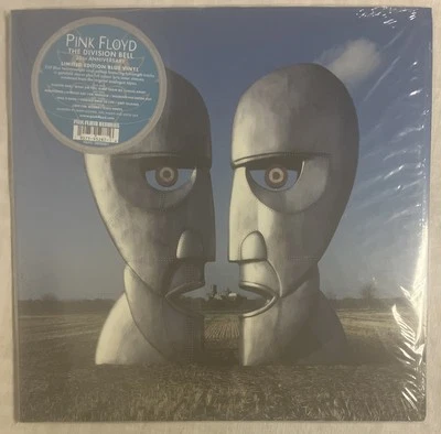 PINK FLOYD THE DIVISION BELL 25TH ANNIVERSARY BLUE COLORED VINYL 2LP USED - Image 1 of 4