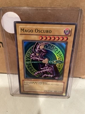 Yugioh Dark Magician SDY-006 Ultra Rare 1st Edition NM spanish - Image 1 of 4